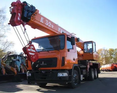 фото Автокран Галичанин КС-55729B на шасси МАЗ-6312