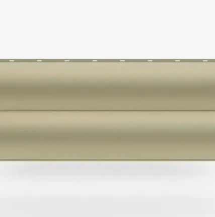 Фото №0 Сайдинг Металлический сайдинг «Бревно» 0.47-0.50 мм RAL 1015, Бежевый