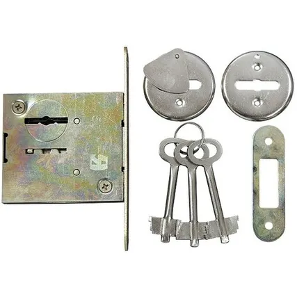 Фото №0 Замок врезной сувальдный СИБРТЕХ ЗВ8-4 91663