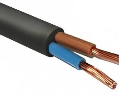 фото Провод ПВС 2х1.5 Ч (бухта) (м) Альгиз К ФР-00000431