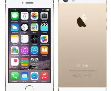 фото IPhone 5s Gold Android / Золото копия