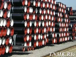 Фото №0 Труба чугунная оцинкованная ВЧШГ ДУ 300 L=6м с ЦПП ГОСТ 9583-75