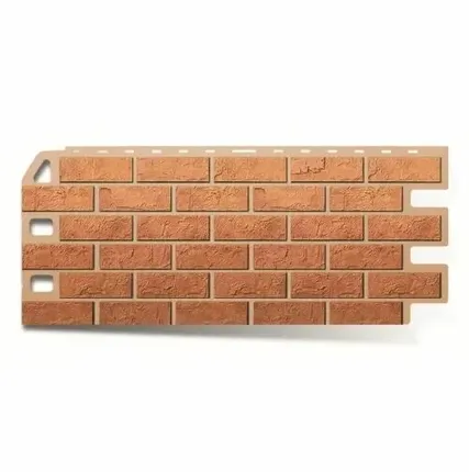 Фото №0 Цокольный сайдинг альта-профиль - коллекция "кирпич", кирпич бежевый
