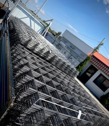 Фото №0 Сетка дорожная сварная)