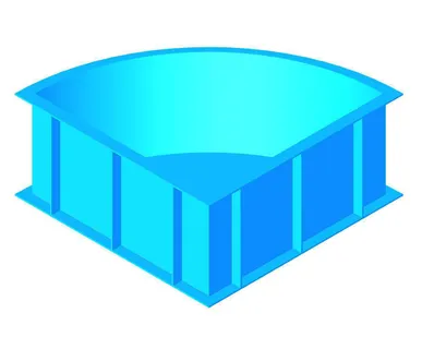 фото Угловая купель 1,5х1,5 м