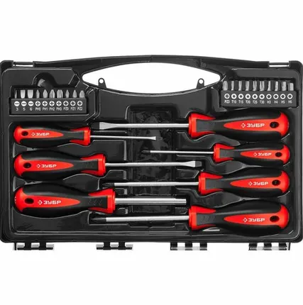 Фото №0 Набор отверток ЗУБР Универсал-27