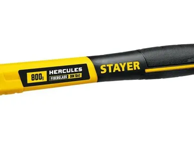 фото STAYER Hercules, Fiberglass, 800 г, слесарный молоток, Professional (20050-08)