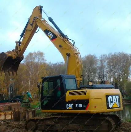 Фото №0 Аренда гусеничного экскаватора Caterpillar 319D L, Липецк