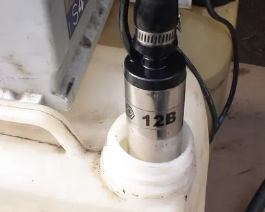 фото Насос для перекачки топлива 12V 20 л/мин D38мм