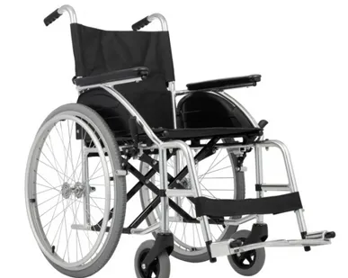 фото Кресло - коляска BASE 160 PU ОРТОНИКА (18", 46 см, 64 см, 11 кг)