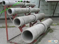 фото Труба асбоцементная (безнапорная) диаметр 400 дл 5м. + муфта