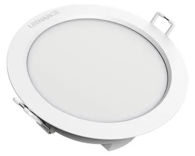 фото Светильник светодиодный Eco Class Downlight DL 865 WT 8Вт 6500К IP44 760лм ДВО даунлайт кругл. встраив. ультратонкий LEDVANCE 4058075644212