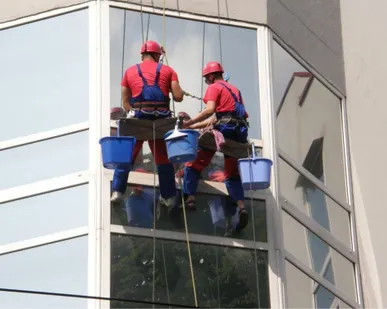 фото Мытье фасадов