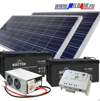 Фото №0 Система ФЭС-0,5/1,5/400. Получение 5кВт/сутки