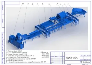 Фото №1 Линия оборудование для переработки и предпродажной подготовки овощей, картофель, морковь, лук, свекла в Тереке
