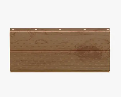 фото Сайдинг Потолочно-фасадная панель «Софит» перфорированный покрытие 3D сосна Россия, 0.45-0.5 мм