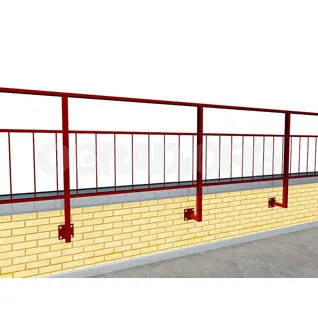 Фото №0 Ограждение кровельное парапетное КП-1