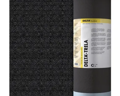 фото Мембрана диффузионная для фальцевых металлических кровель Delta Trela 1,5х30м, 380г/м2