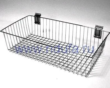 фото Корзина для экономпанели (хром) Длина 385 mm, ширина 300 mm, высота 200 mm.