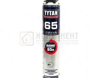 фото Пена монтажная ТИТАН 65 Professional 750 мл (всесезонная)