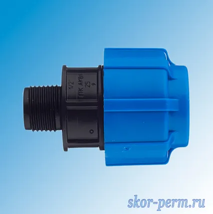 Фото №2 Муфта НР 25х1/2 ПНД