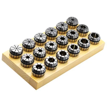 Фото №0 Цанги ER16 по DIN 6499, тип B. Цанговый зажим. Цанга для фрезера. Цанга зажимная. Цанга 12. Набор цанг в Арзамасе