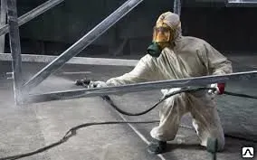 фото Огнезащитная обработка Металлических конструкции, кв.м