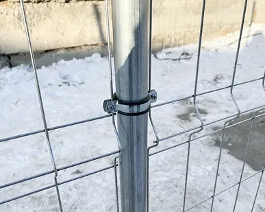 фото Столб для временного ограждения "Optima"