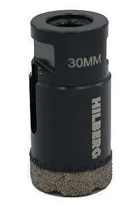 фото Коронка алмазная 30 мм с воском Super Hard, Hilberg