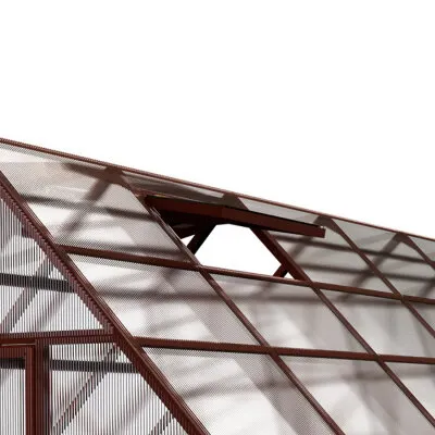 Фото №0 Кровельное окно для теплицы ЧЕЛСИ, цвет Коричневый (RAL 8017)