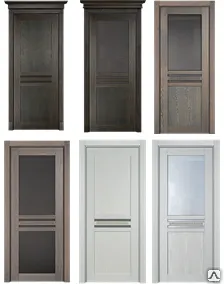 фото Дверное полотно Данте (Ясень), ПО-2, стекла сатин (белый, бронза)