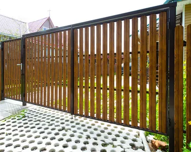 фото Распашные ворота Стандарт МАСТЕРОВИТ