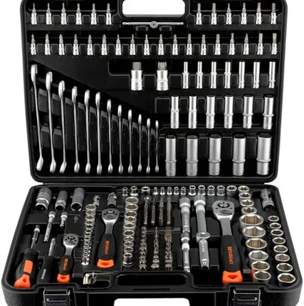 Фото №0 Набор инструмента 216пр. 1/2DR 3/8DR 1/4DR АвтоDело (39926) АвтоDело 39926