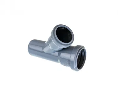 фото Тройник 50/40 (45°) для внутренней канализации HTEA Ostendorf