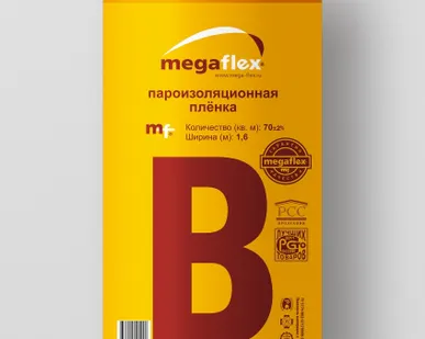 фото Пароизоляционная пленка Мегафлекс В, 70 м2