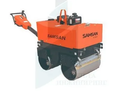 фото Ручной двухвальцовый дорожный каток Samsan RVR 205