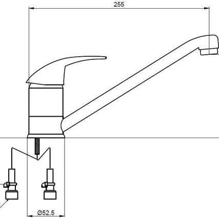 Фото №0 Kaiser Magistro 14011/14233 Смеситель для мойки Kaiser