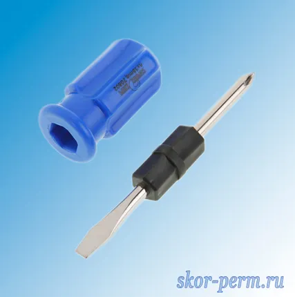 Фото №1 Отвертка комбинированная 2 в 1, 38 мм PH2/SL6