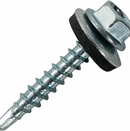 Фото №0 Саморез кровельный с шайбой EPDM, 4,8х51 К КРЕП-КОМП (150шт)