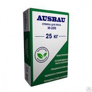 фото Стяжка для пола М200 Ausbau 25кг