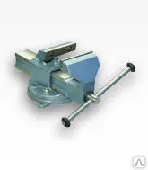 фото Тиски слесарные ТСС-140 Глазовский завод Металлист Тиски слесарные ТСС-140