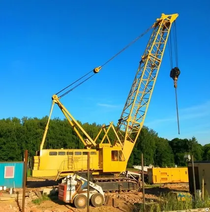 Фото №0 Аренда гусеничного крана ДЭК 321