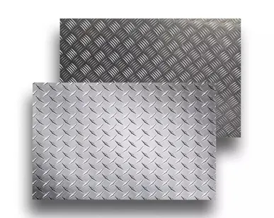 фото Лист алюминиевый рифленый Квинтет 0,5х1400 мм АМг2 ГОСТ 21631-2019