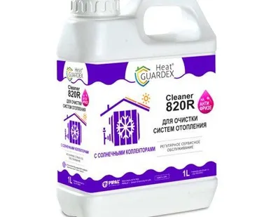 фото Реагент для очистки систем отопления HeatGuardex CLEANER 820 R, 1 л
