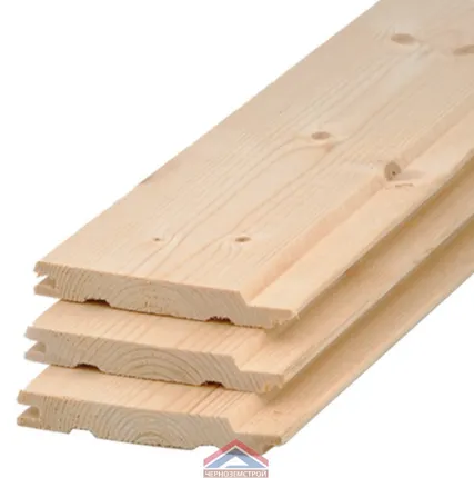 Фото №0 Вагонка хвоя Архангельск Сорт А (10 шт/уп)  (0,096 м)  2,5 м