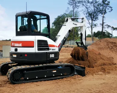 фото Аренда миниэкскаватора Bobcat 322