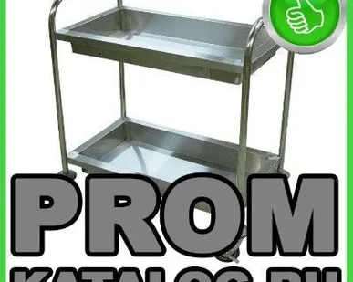 фото Тележка для сбора посуды