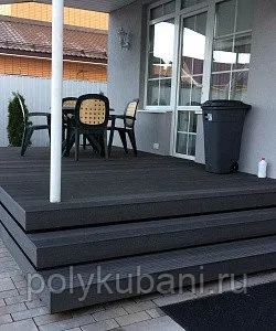 Фото №0 Ступень Terrapol Классик из ДПК