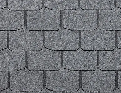 фото Гибкая черепица Dоcke STANDARD "Крона" Серый, цена за м.кв