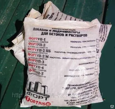 Фото №0 УП-3 (ФОРТ) противоморозная добавка в бетон